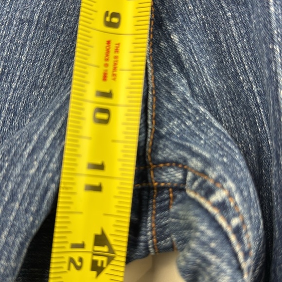 Apple Bottom Women's Stretch Straight Leg Blue Jean - Picture 6 of 11